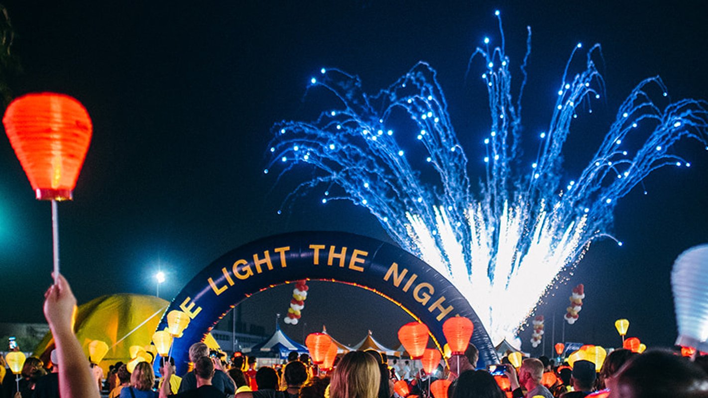 The Leukemia  Lymphoma Societys Light The Night campaign