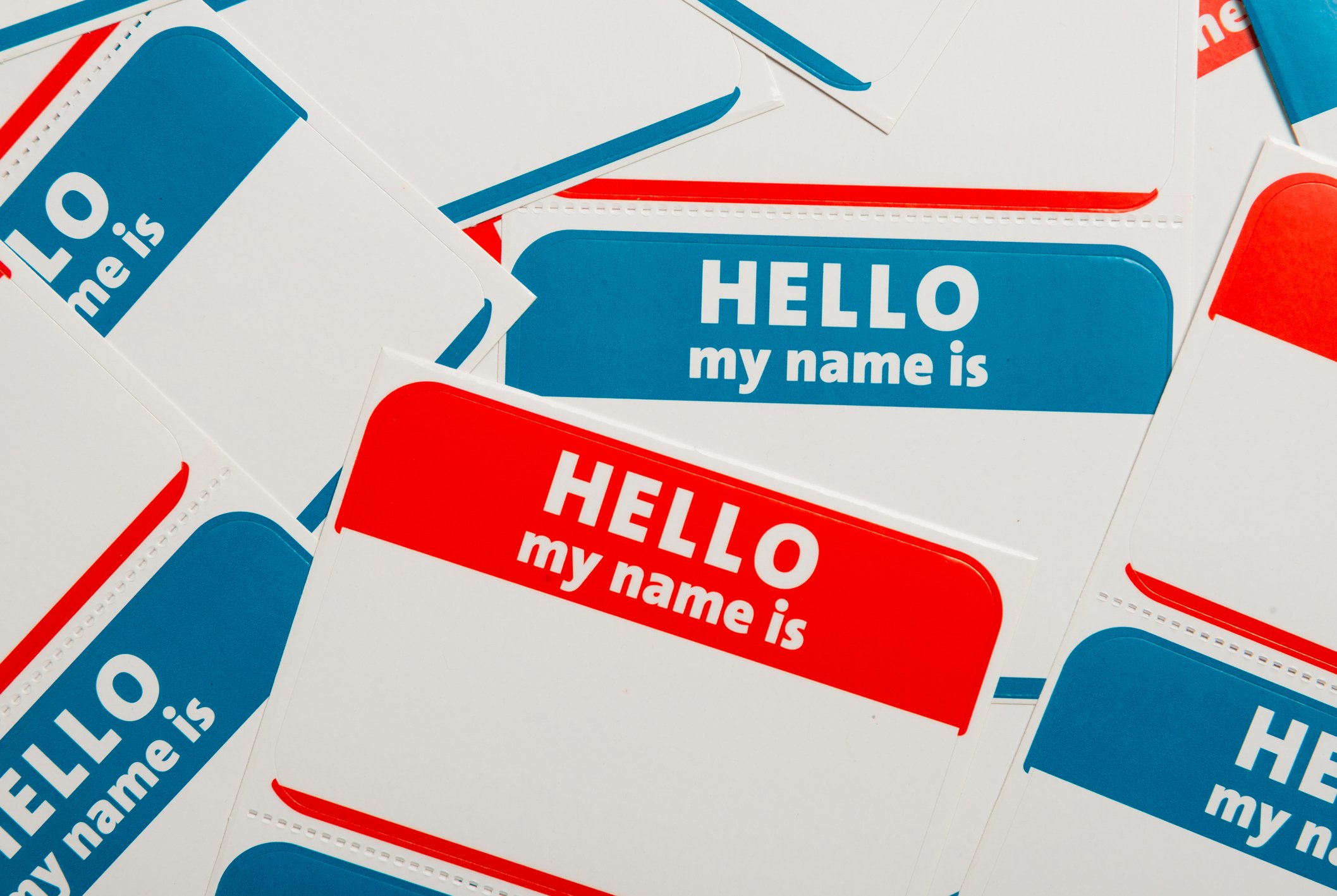 nametags naming branding