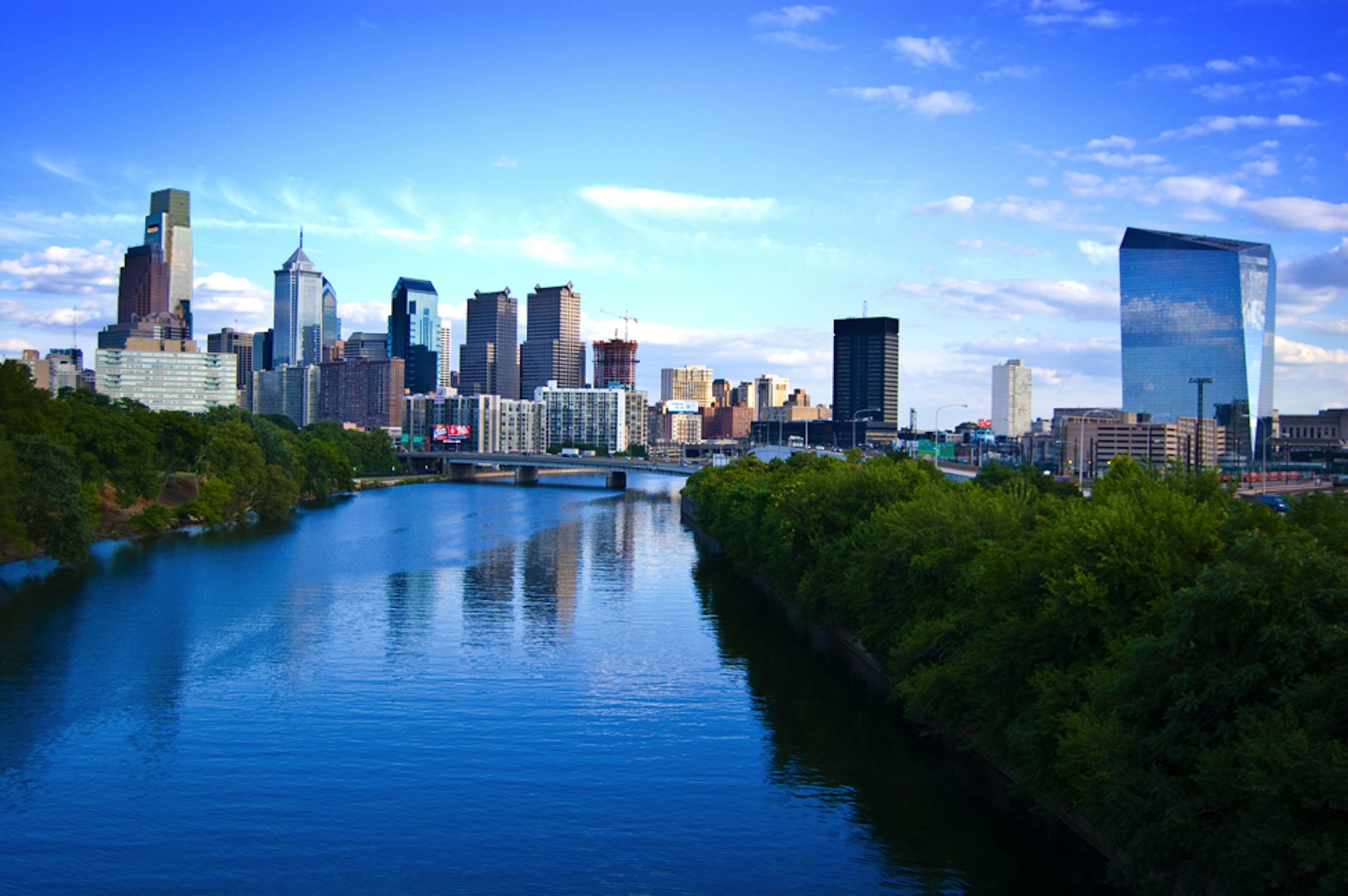 Philadelphia city skyline